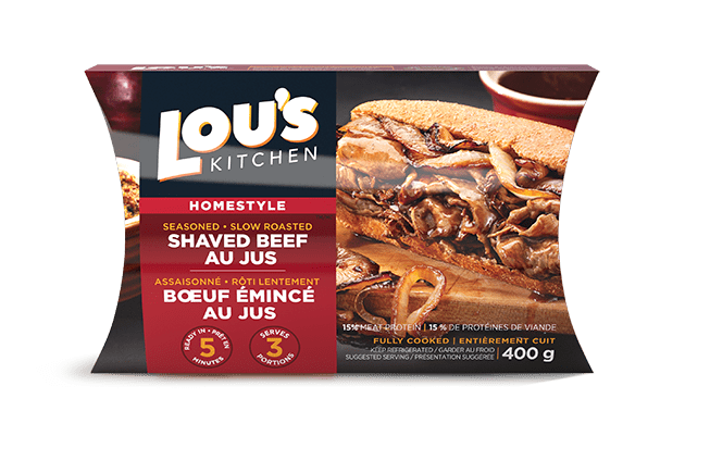 Shaved Beef au Jus - Lou's Kitchen