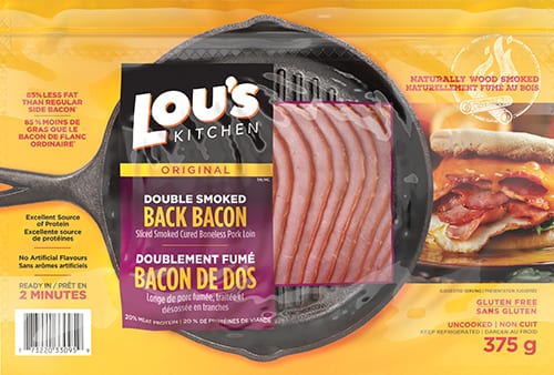 Double Smoked Back Bacon - Lou's Kitchen