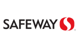 Safeway logo with red stylized 'S' and name on green background