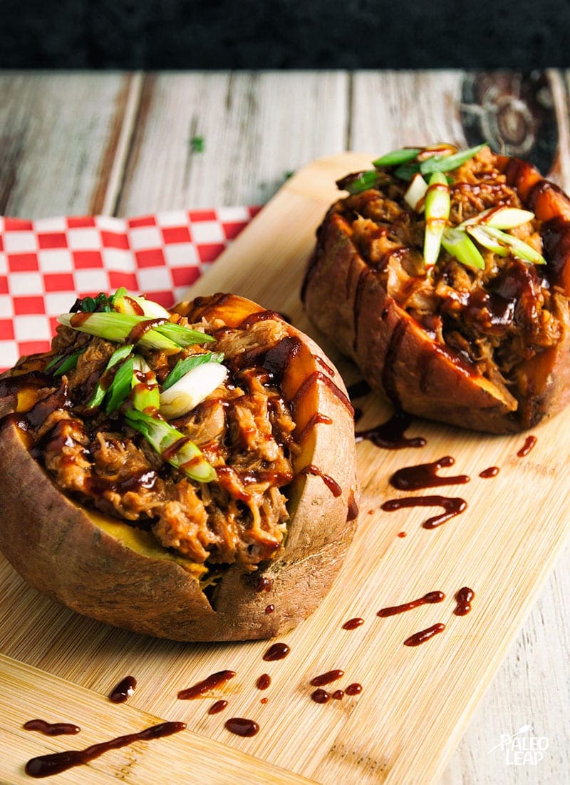 Pulled Pork Baked Potato - Lou's Kitchen