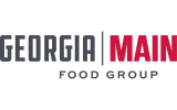 Georgia Main Food Group company logo with red and green color scheme.